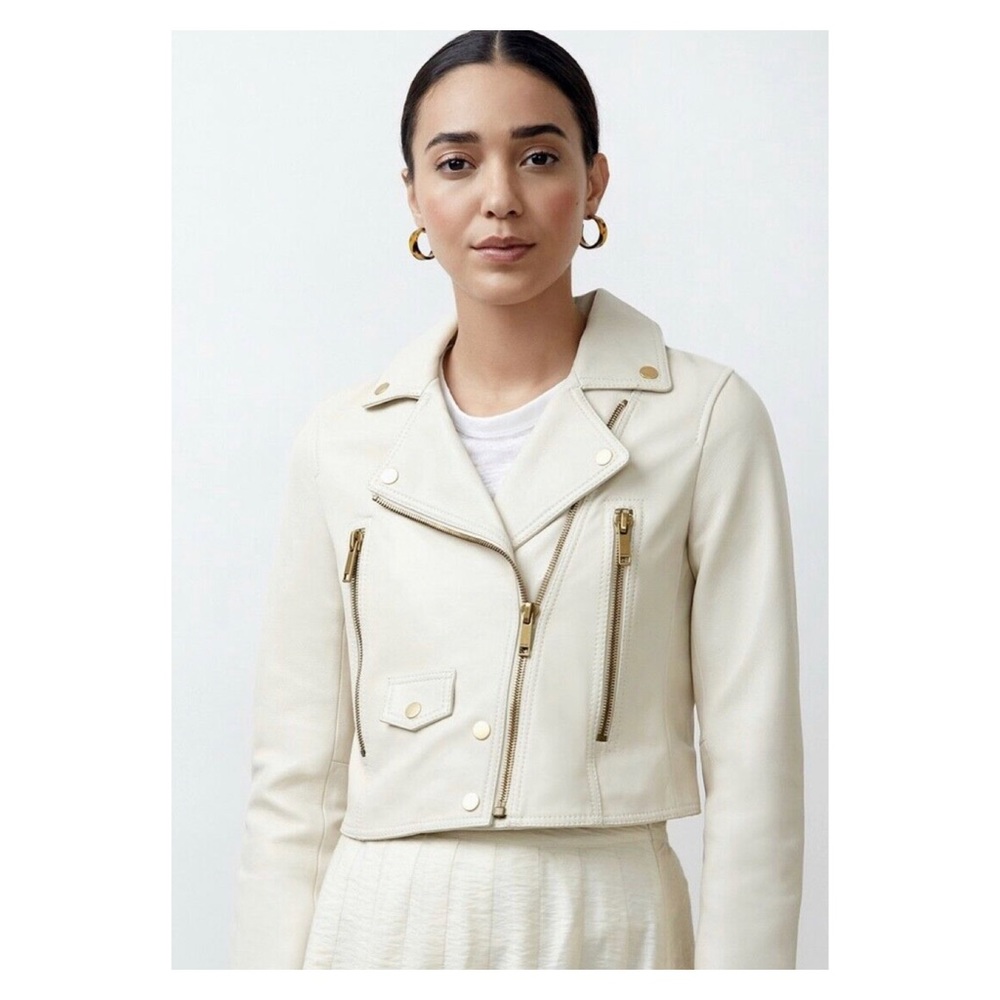 NWT | LTH JKT 100% Cropped Leather Jacket